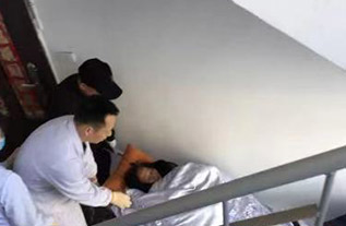 河口病人院后返乡